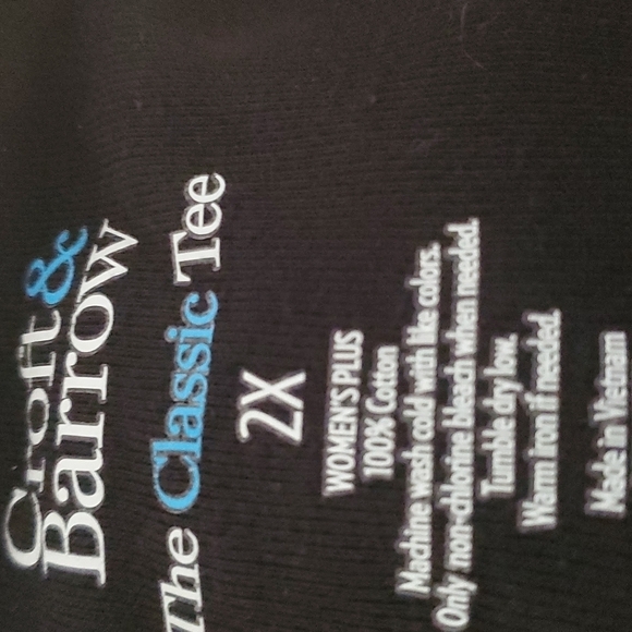 Croft & Barrow Women's Top, Sz.2x, 5/$50 - Picture 2 of 2